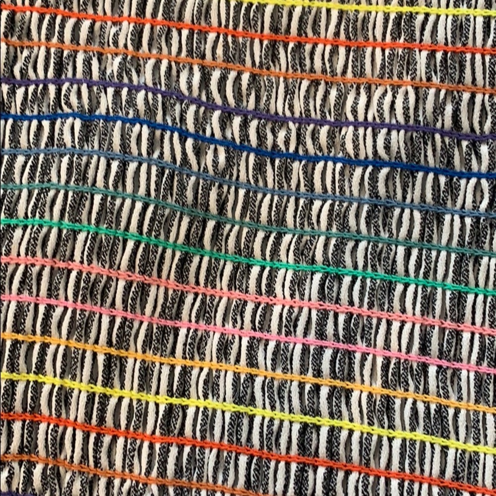 Lulus Rainbow Body Con Mini Skirt View 2